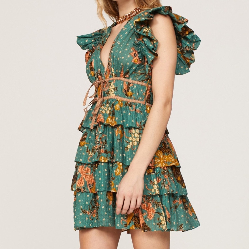 ULLA JOHNSON marni dress in Hummingbird